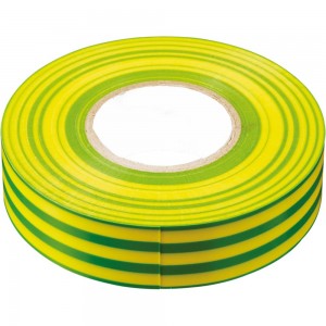 32832 Изоляционная лента STEKKER INTP01315-20 0,13*15 мм. 20 м. желто-зеленая Изоляционная лента STEKKER INTP01315-20 0,13*15 мм. 20 м. желто-зеленая