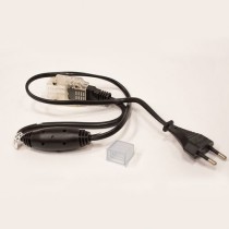LD122  Сетевой шнур 3W для дюралайта LED-F3W со светодиодами (шнур 0.8м)