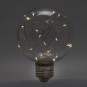 41675 Лампа светодиодная декоративная Feron шар G80 E27 3W LB-381 теплый свет (2700К) - 41675 Лампа светодиодная декоративная Feron шар G80 E27 3W LB-381 теплый свет (2700К)