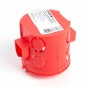49002 Подрозетник углубленный STEKKER для сплошных стен, красный EBX30-01-1 (GE40011-06) - 49002 Подрозетник углубленный STEKKER для сплошных стен, красный EBX30-01-1 (GE40011-06)
