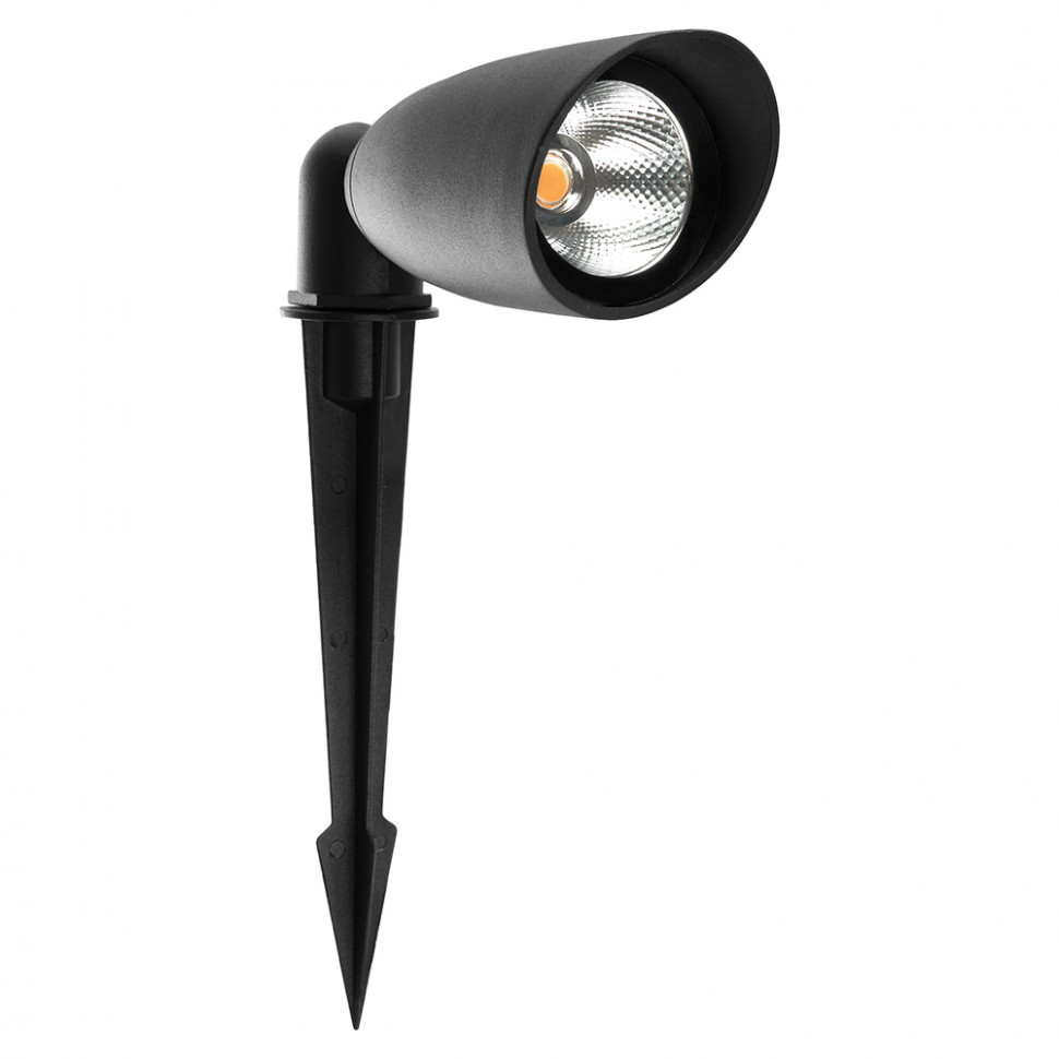 Светодиодный светильник тротуарный (грунтовый) Feron SP2701, 5W, AC 12-24V, низковольтный, 3000К, черный, IP65, артикул FERON 48446