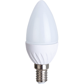 C4TW50ELC Лампа светодиодная Ecola Light candle   LED  5,0W 220V E14 2700K свеча 100x37 
