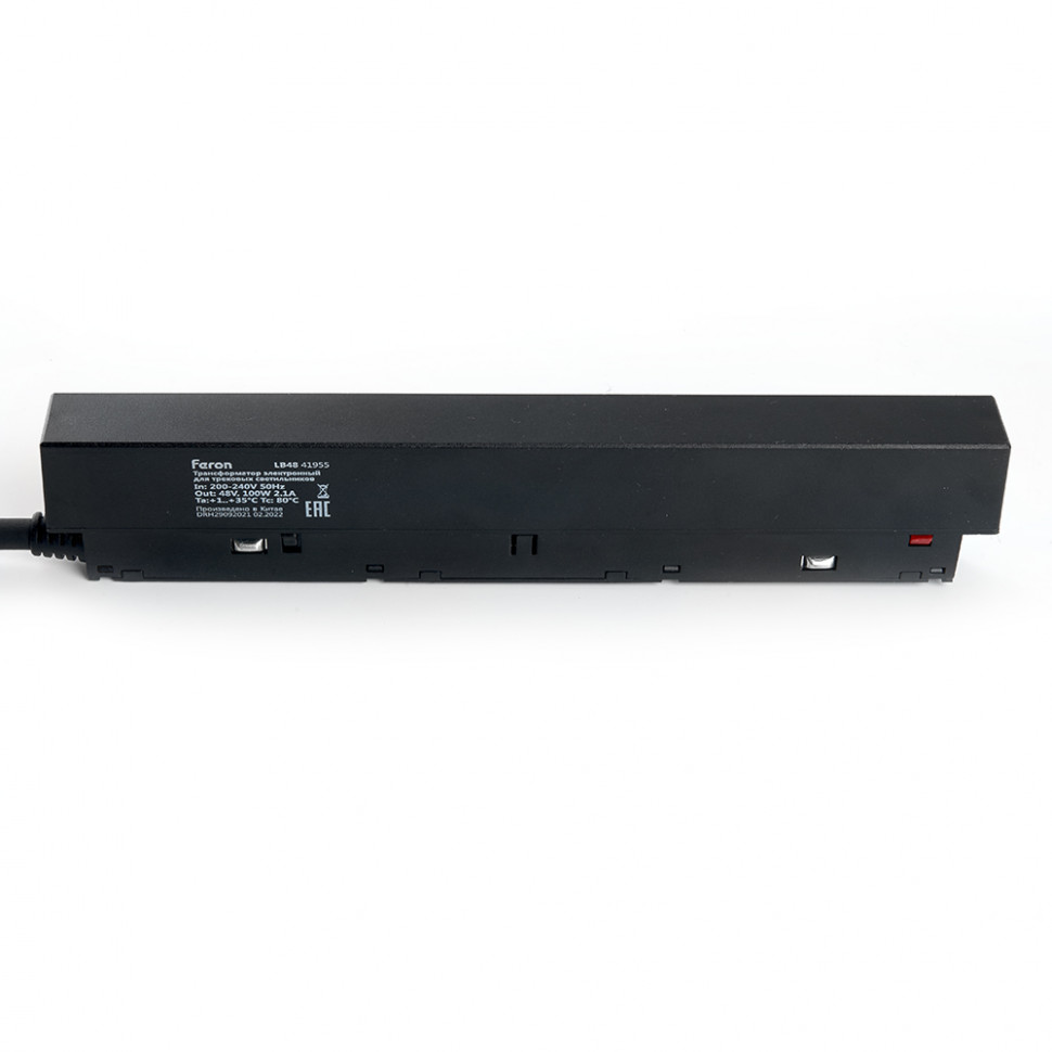 Трансформатор электронный для трековых светильников 100W 48V (драйвер), LB48, артикул FERON 41955