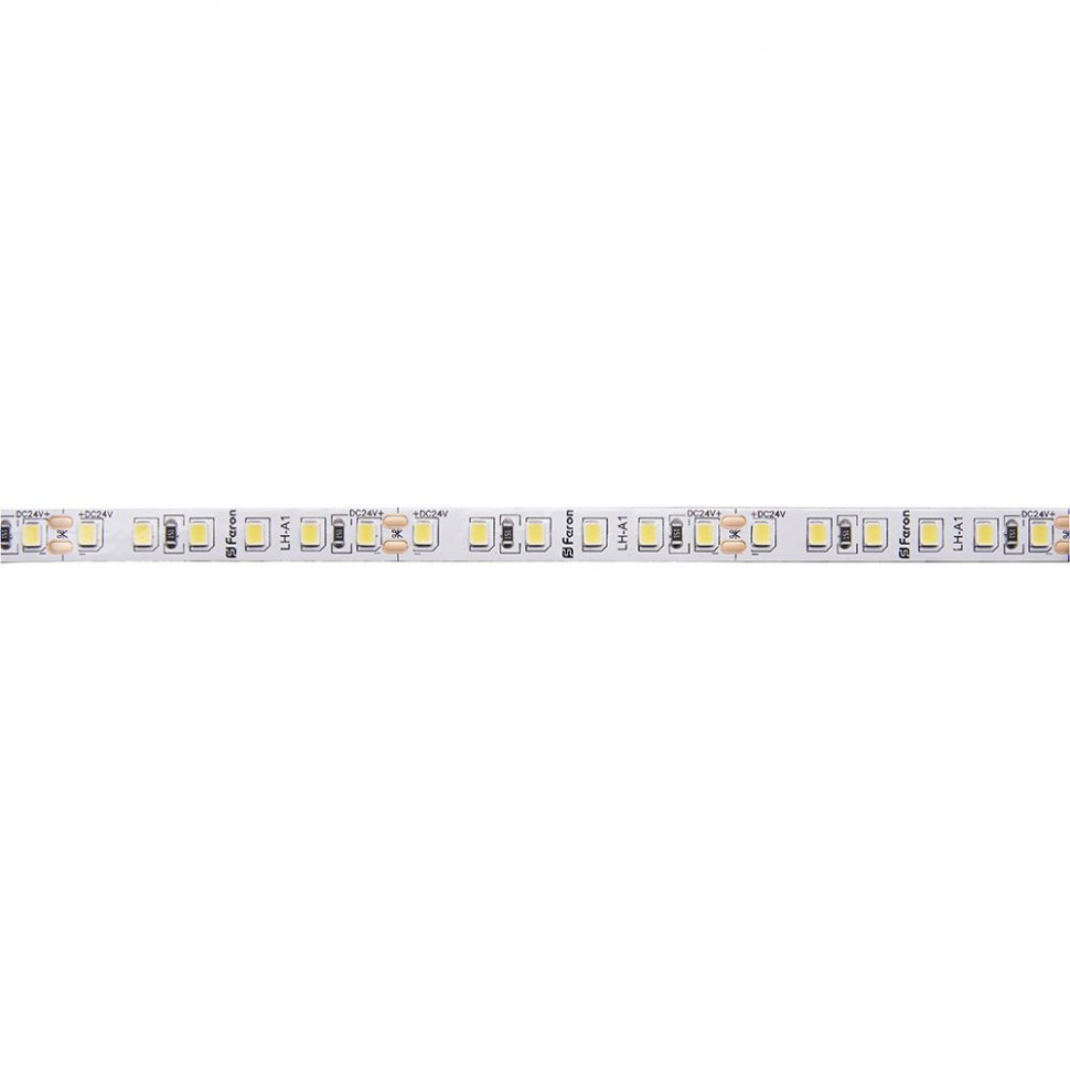 Светодиодная LED лента Feron LS502, 180SMD(2835)/м 16Вт/м 24V 5000*10*1.22мм 3000К IP20, артикул FERON 41527