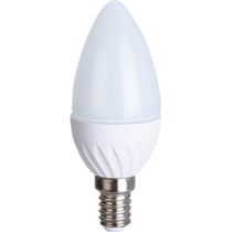 Лампа светодиодная Ecola Light candle   LED  5,0W 220V E14 4000K свеча 100x37
