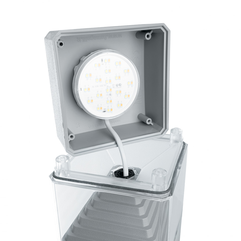 Светильник ландшафтный, Fumagalli DS1.561.000.LXG1K, 3W 230V GX53 серый, артикул Fumagalli 11634