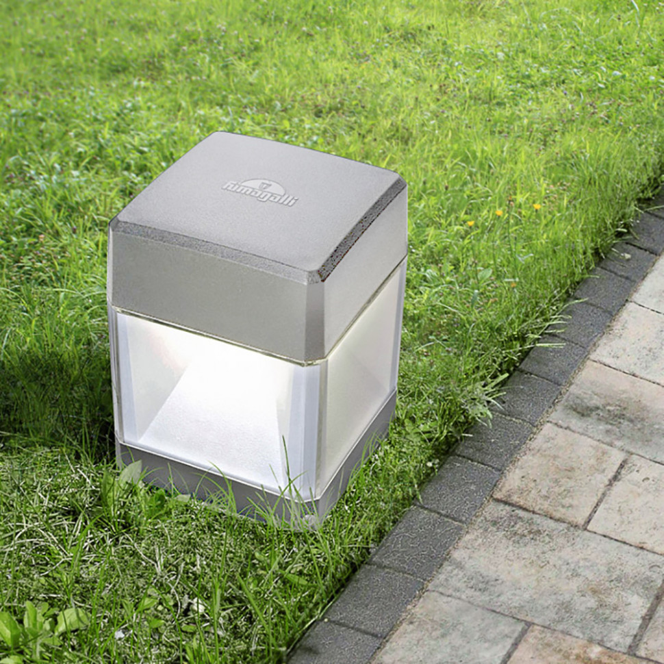 Светильник ландшафтный, Fumagalli DS1.561.000.LXG1K, 3W 230V GX53 серый, артикул Fumagalli 11634