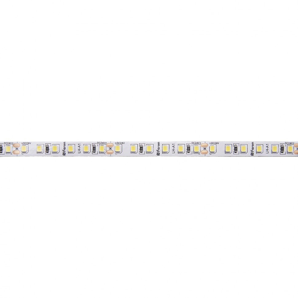Светодиодная LED лента Feron LS502, 180SMD(2835)/м 16Вт/м 24V 5000*10*1.22мм 6000К IP20, артикул FERON 41529