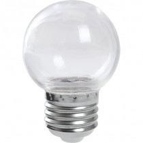 Лампа светодиодная Feron LB-37 Шарик E27 1W теплый свет (2700K) прозрачный