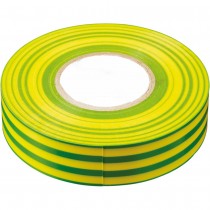 Изоляционная лента STEKKER INTP01315-10 0,13*15 мм. 10 м. желто-зеленая