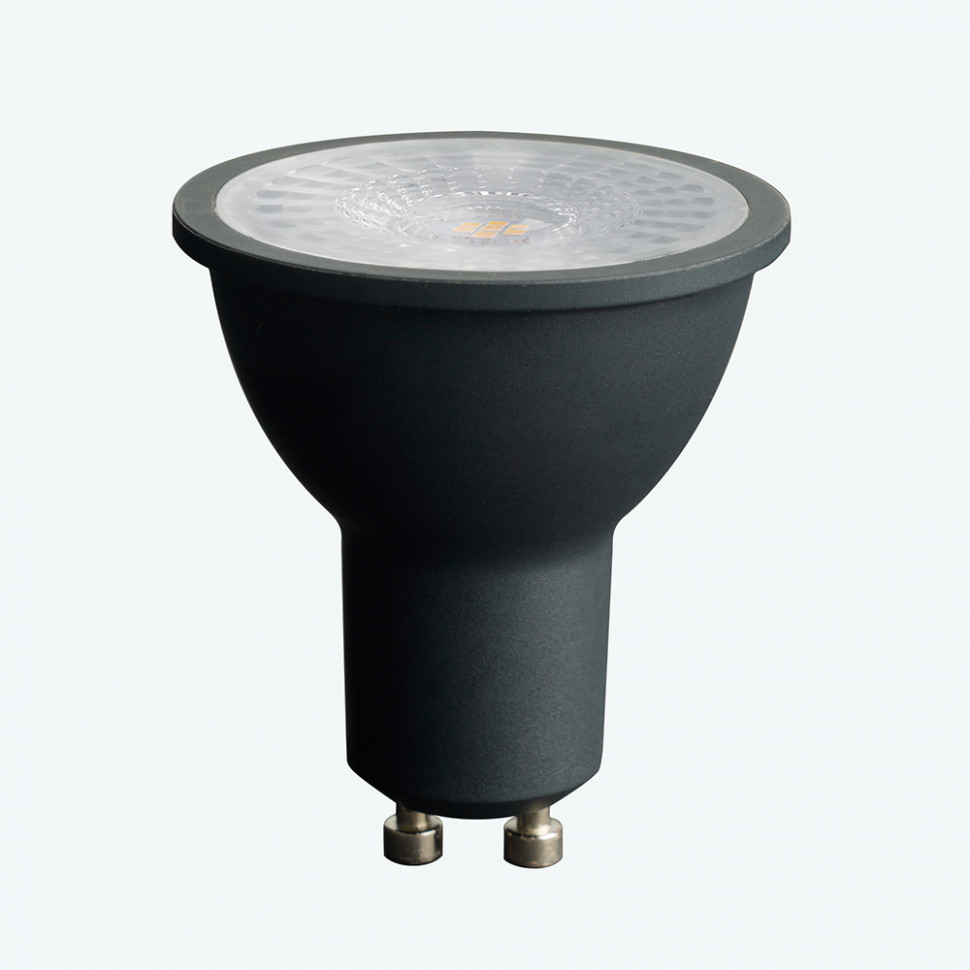 Лампа светодиодная Feron.PRO LB-1607 GU10 7W 175-265V 2700K в черном корпусе, артикул FERON 48956