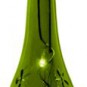 26897 Новогоднее украшение подвесное "Бутылка" с гирляндой внутри,на батарейках, зеленая, LT049 - 26897_01.jpg