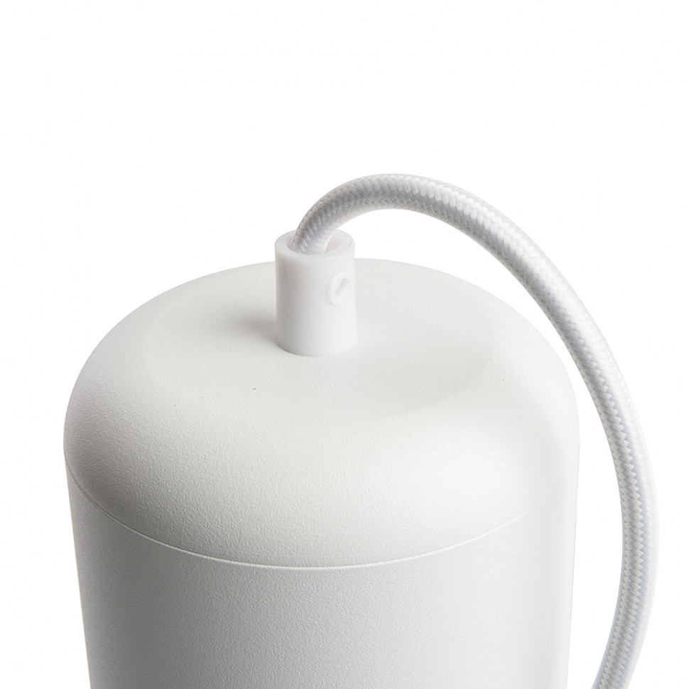Светильник потолочный Feron HL3658 Barrel ECHO levitation  12W, 230V, GX53, белый, с антибликовой сеточкой, на подвесе 1,7 м, артикул FERON 48402