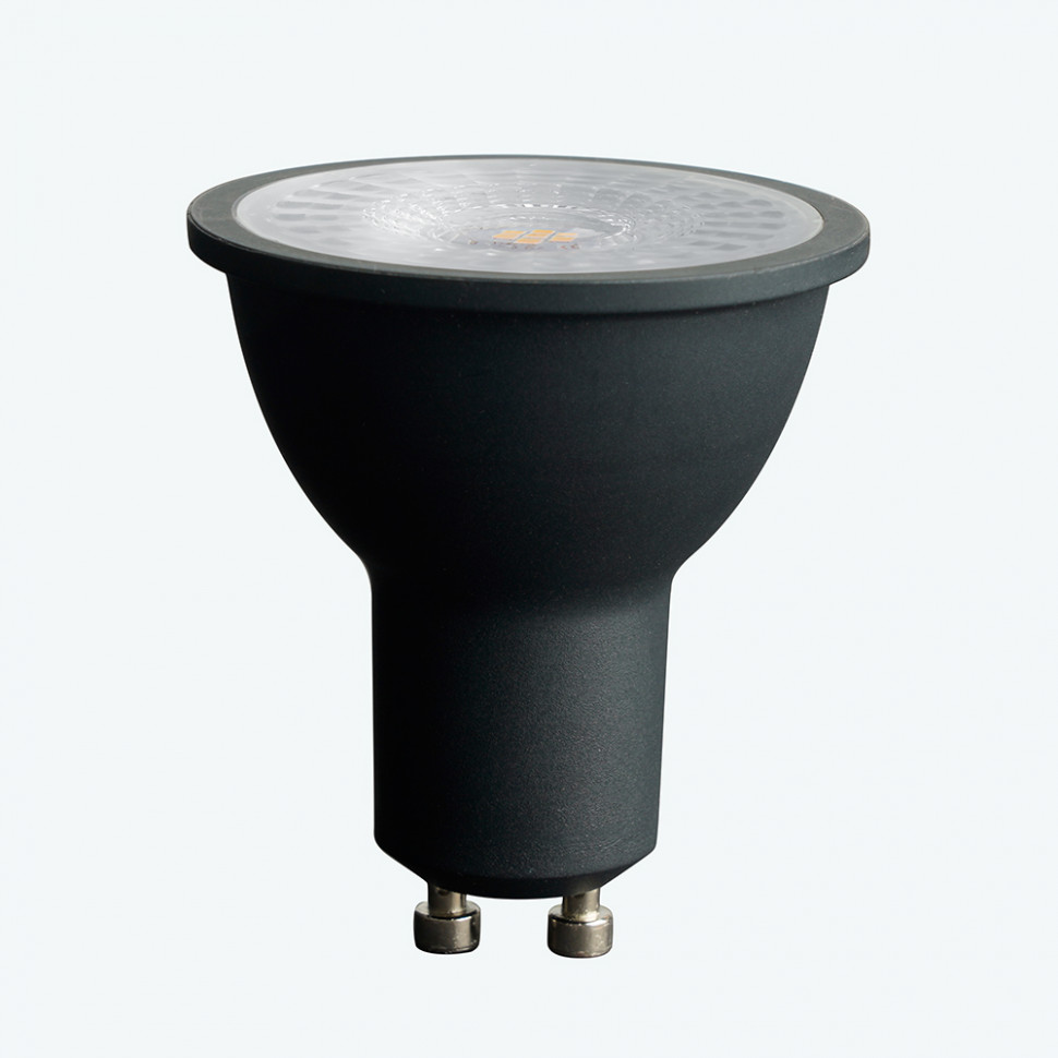 Лампа светодиодная Feron.PRO LB-1607 GU10 7W 175-265V 4000K в черном корпусе, артикул FERON 48957
