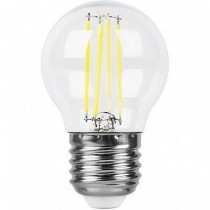 Лампа светодиодная Feron LB-515 шарик G45 E27 15W теплый свет (2700K)