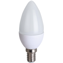 Лампа светодиодная Ecola candle   LED  8,0W 220V E14 2700K свеча (композит) 100x37