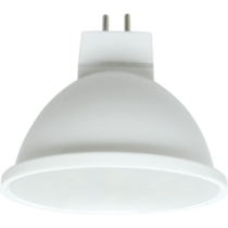 Лампа светодиодная Ecola MR16   LED  5,4W 220V GU5.3  4200K матовое стекло (композит) 48x50