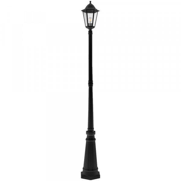 Светильник садово-парковый Feron 6211/PL6211 столб 100W E27 230V, черный