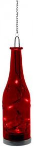 26899 Новогоднее украшение подвесное &quot;Бутылка&quot; с гирляндой внутри,на батарейках, красная, LT049 Новогоднее украшение подвесное "Бутылка" с гирляндой внутри,на батарейках, красная, LT049