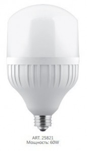 25782 Лампа светодиодная Feron Е27-E40 60W холодный свет (6400K) LB-65 Лампа светодиодная Feron Е27-E40 60W холодный свет (6400K) LB-65 