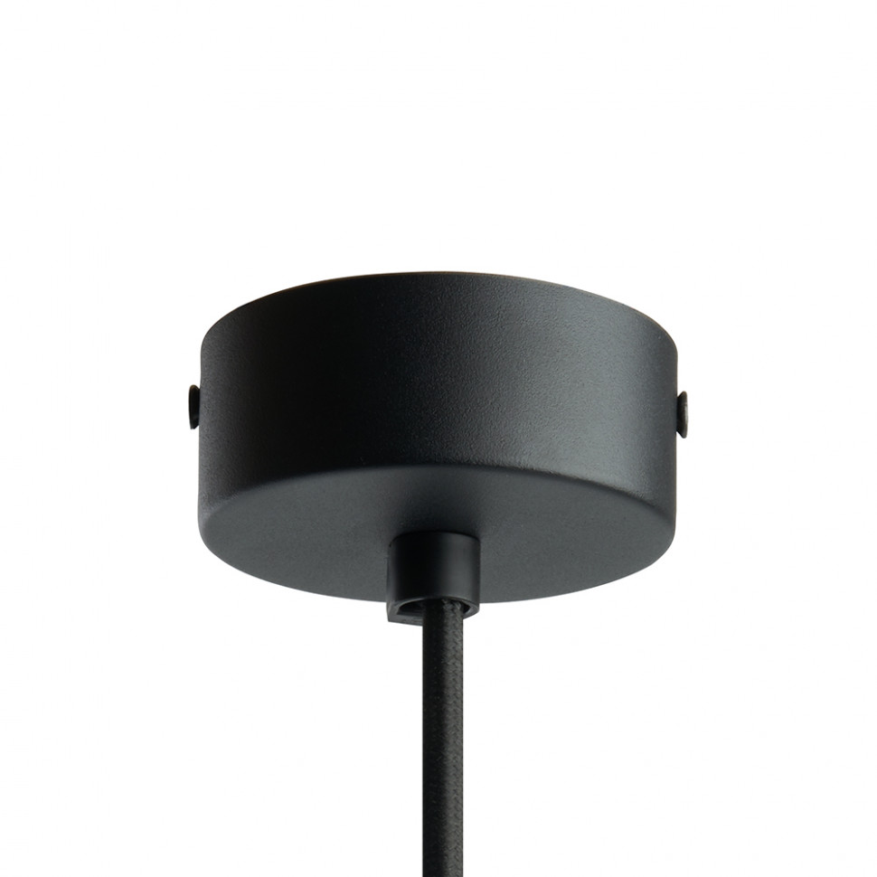 Светильник потолочный Feron ML1842 Barrel ECHO levitation MR16 35W, 230V, GU10, чёрный, с антибликовой сеточкой, на подвесе 0.9м, артикул FERON 48396