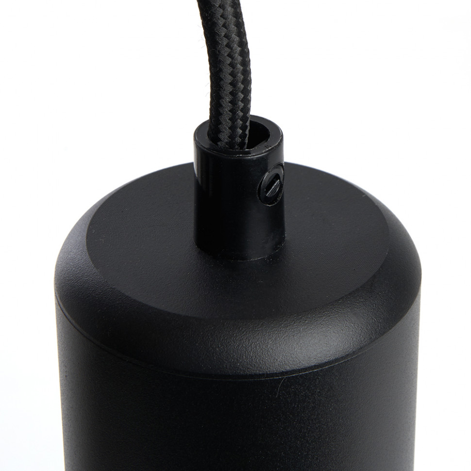 Светильник потолочный Feron ML1842 Barrel ECHO levitation MR16 35W, 230V, GU10, чёрный, с антибликовой сеточкой, на подвесе 0.9м, артикул FERON 48396
