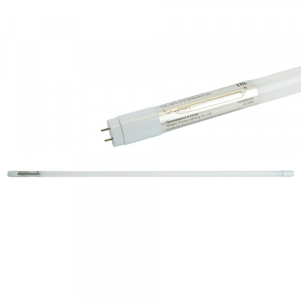 Светильник аккумуляторный, 18W G13 AC/DC (литий-ионная батарея), белый, EL117