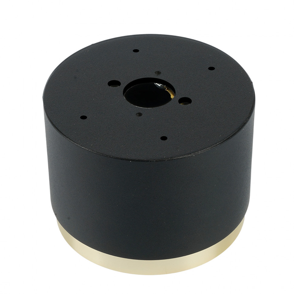 Светильник потолочный Feron Barrel DUET HL459 12W, 230V,GX53, черный + золото IP20, артикул FERON 52021