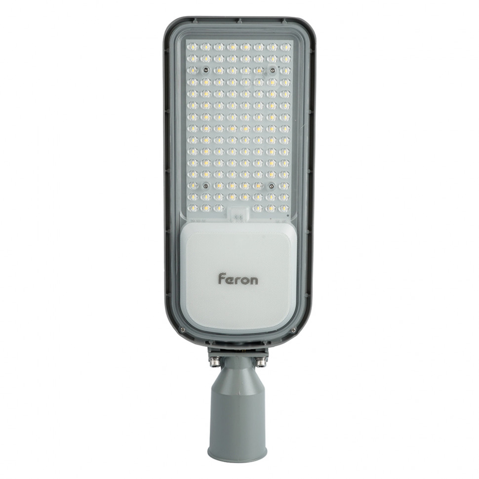Светодиодный уличный консольный светильник Feron SP3050 80W 4000K 230V, серый, артикул FERON 41267