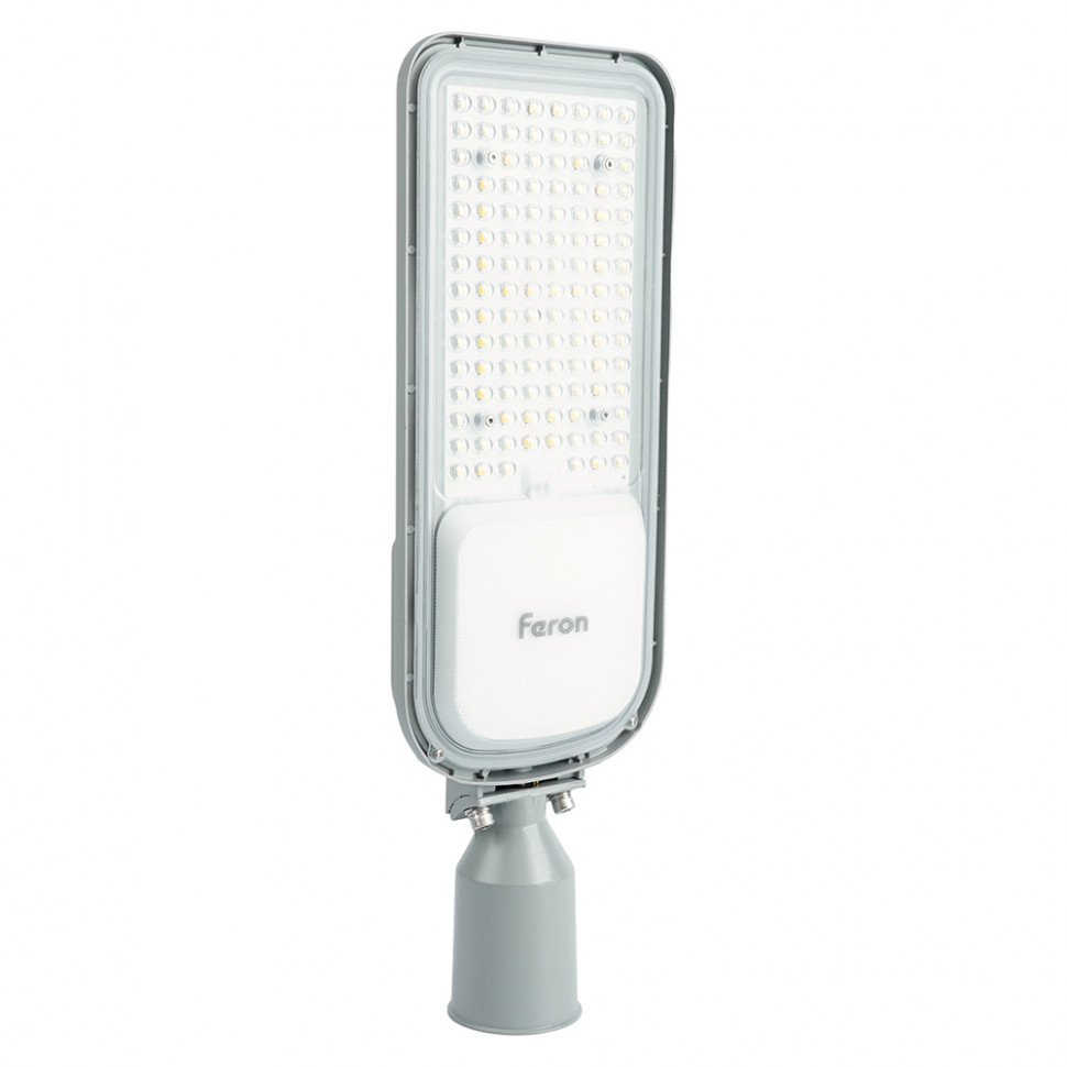 Светодиодный уличный консольный светильник Feron SP3050 80W 4000K 230V, серый, артикул FERON 41267