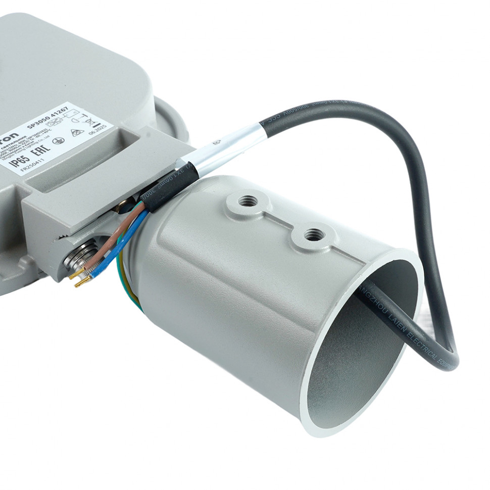 Светодиодный уличный консольный светильник Feron SP3050 80W 4000K 230V, серый, артикул FERON 41267
