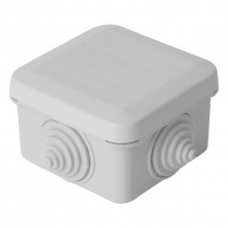 Коробка разветвительная STEKKER 4 ввода IP55 серый EBX10-34-55 (GE41236)