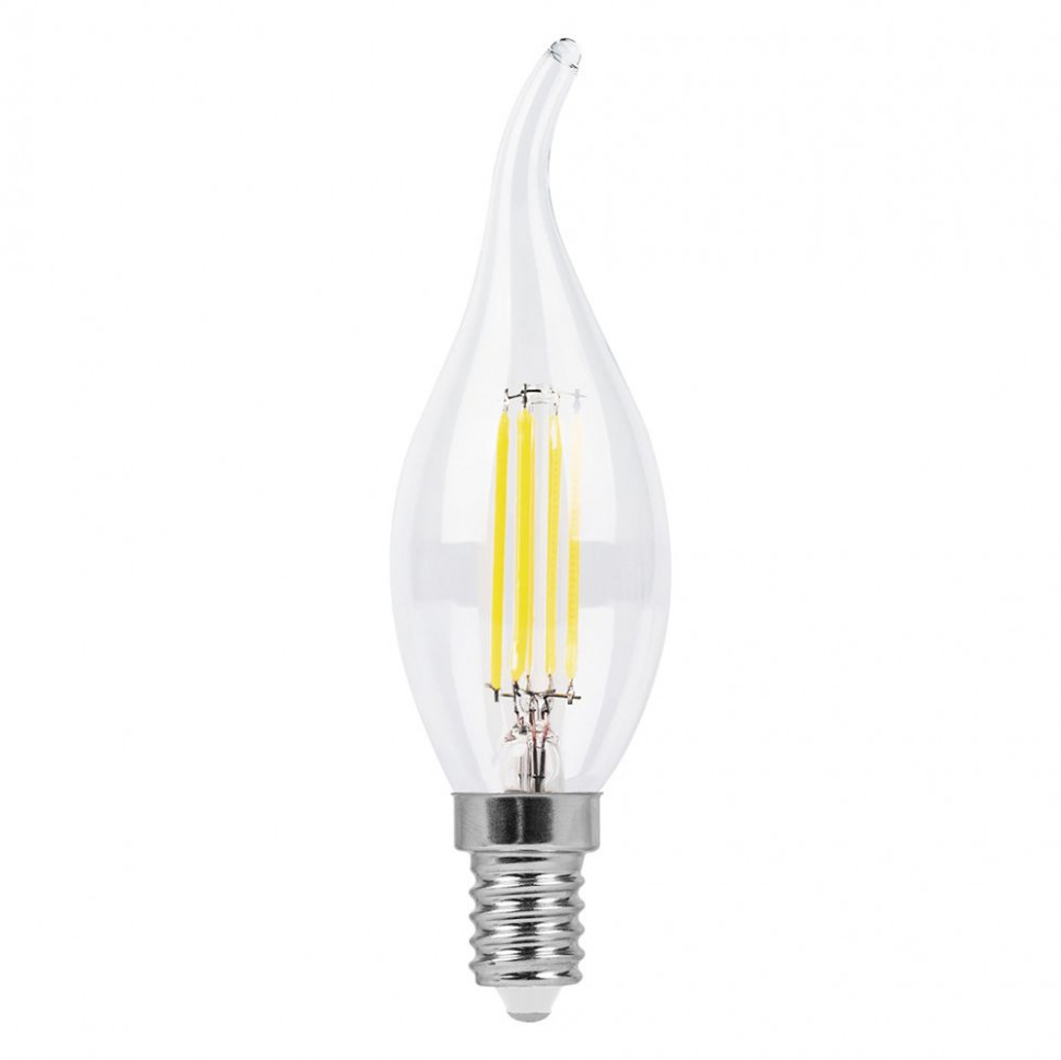 Лампа светодиодная Feron LB-59 Свеча на ветру E14 5W 230V 4000K, артикул FERON 25576