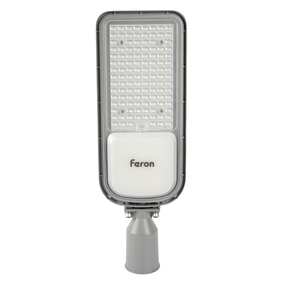 Светодиодный уличный консольный светильник Feron SP3050 100W 5000K 230V, серый, артикул FERON 41268