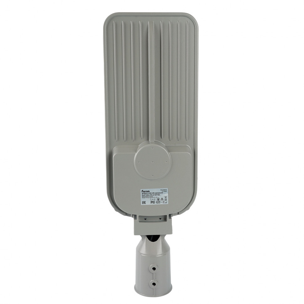 Светодиодный уличный консольный светильник Feron SP3050 100W 5000K 230V, серый, артикул FERON 41268