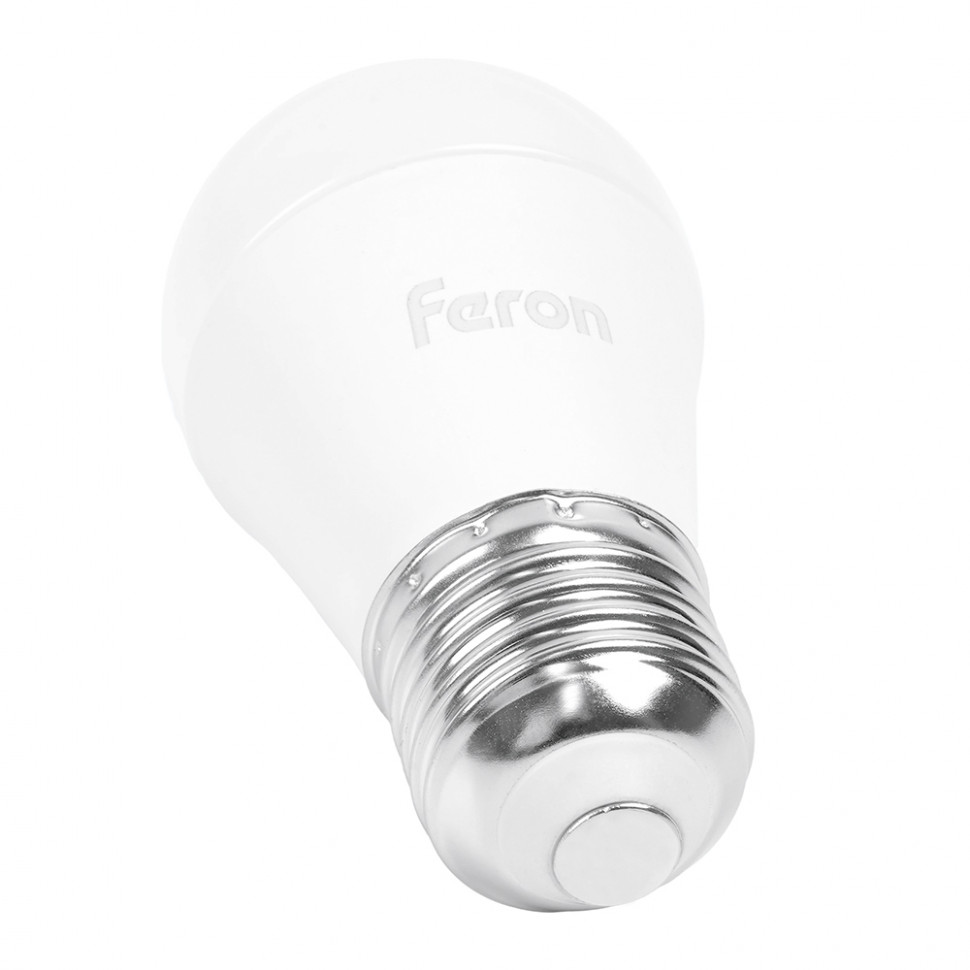 Лампа светодиодная Feron LB-95 Шарик E27 7W 175-265V 4000K, артикул FERON 25482