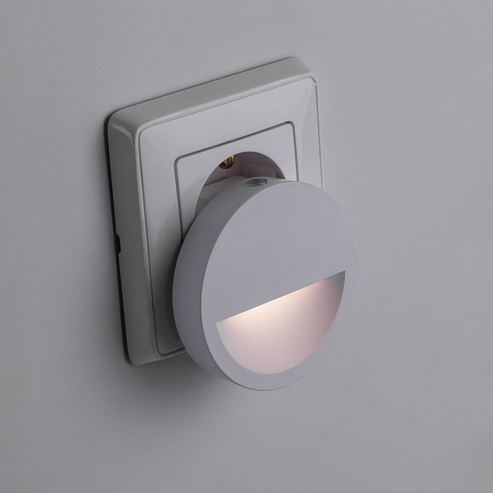 Светильник ночник Feron FN1121 0,5W 230V, белый, артикул FERON 41020