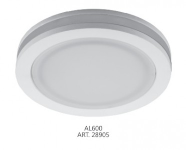 Светодиодный светильник Feron AL600 встраиваемый 7W 4000K белый 28905 Светодиодный светильник Feron AL600 встраиваемый 7W 4000K белый