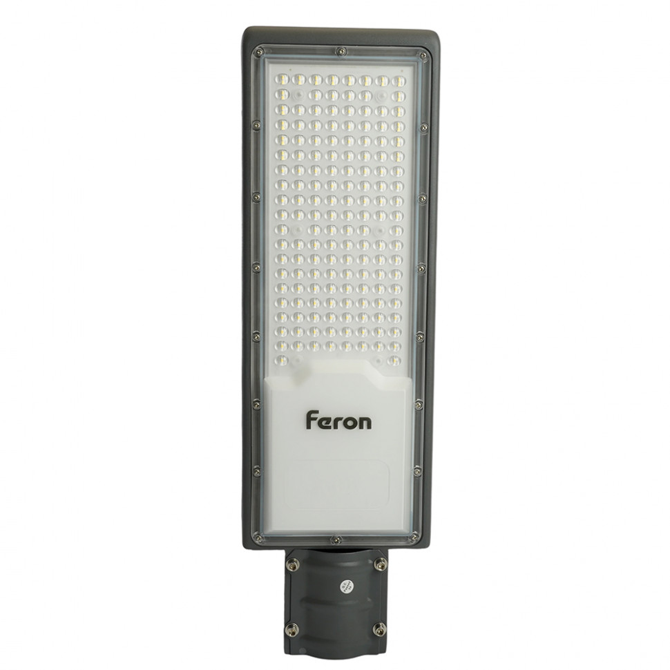 Светодиодный уличный консольный светильник Feron SP3036 150W 6400K 230V, серый, артикул FERON 48526