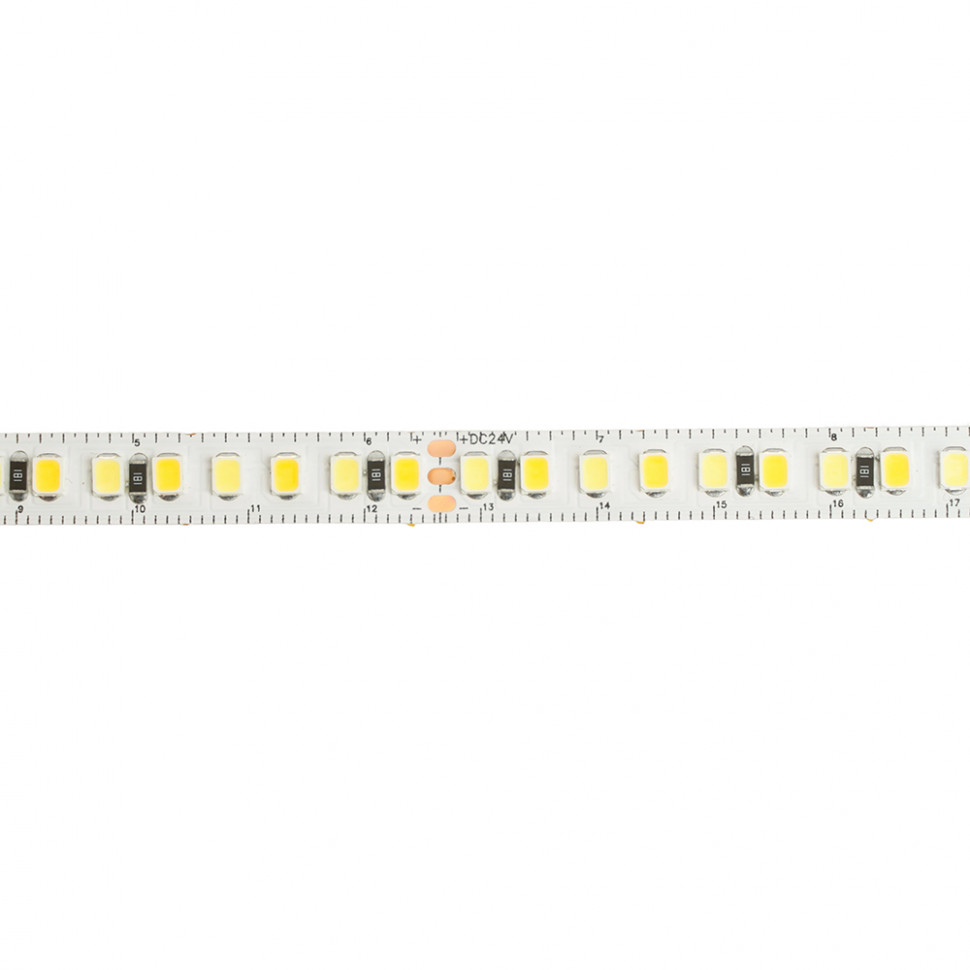 Лента светодиодная 192SMD(2835)/м 16Вт/м 24V 5000*8*1.44мм 3000К+6500K, IP20, LS504, артикул FERON 51835