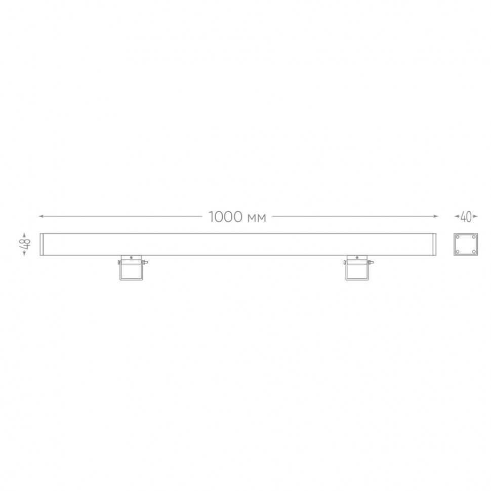 Светодиодный линейный прожектор для подсветки стен Feron LL-889 18W RGB 85-265V IP65, артикул FERON 32156
