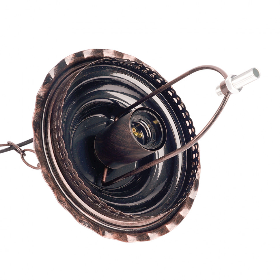 Светильник садово-парковый Feron PL595 на цепочке  60W 230V E27, коричневый, артикул FERON 41172