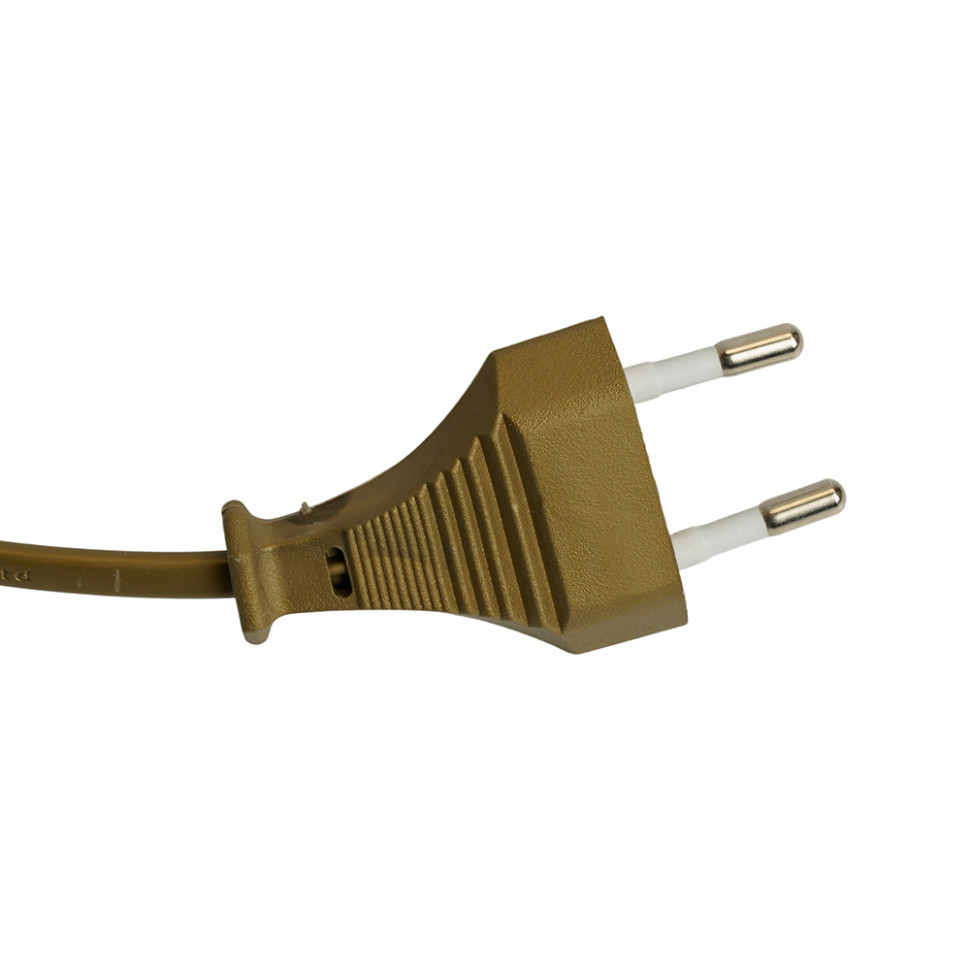 Сетевой шнур с диммером 230V 2м, золото, DM103-200W, артикул FERON 23057