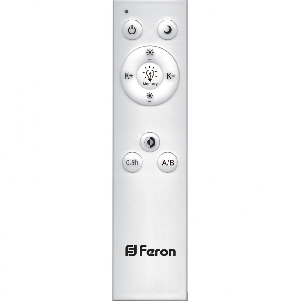 Светодиодный управляемый светильник накладной Feron AL5500 ROSE тарелка 80W 3000К-6500K, артикул FERON 41143