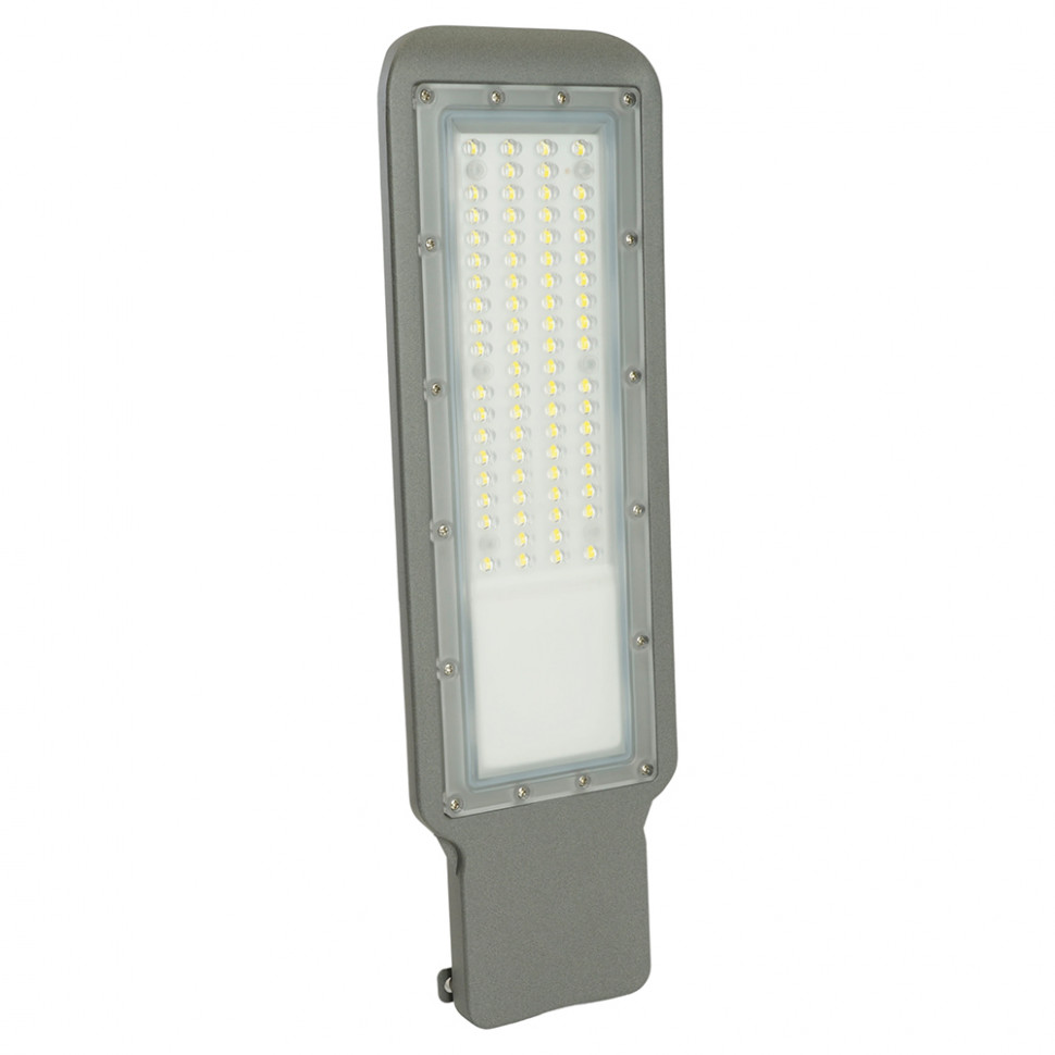 Светодиодный уличный консольный светильник Feron SP3021 50W 5000K 230V, серый, артикул FERON 48964