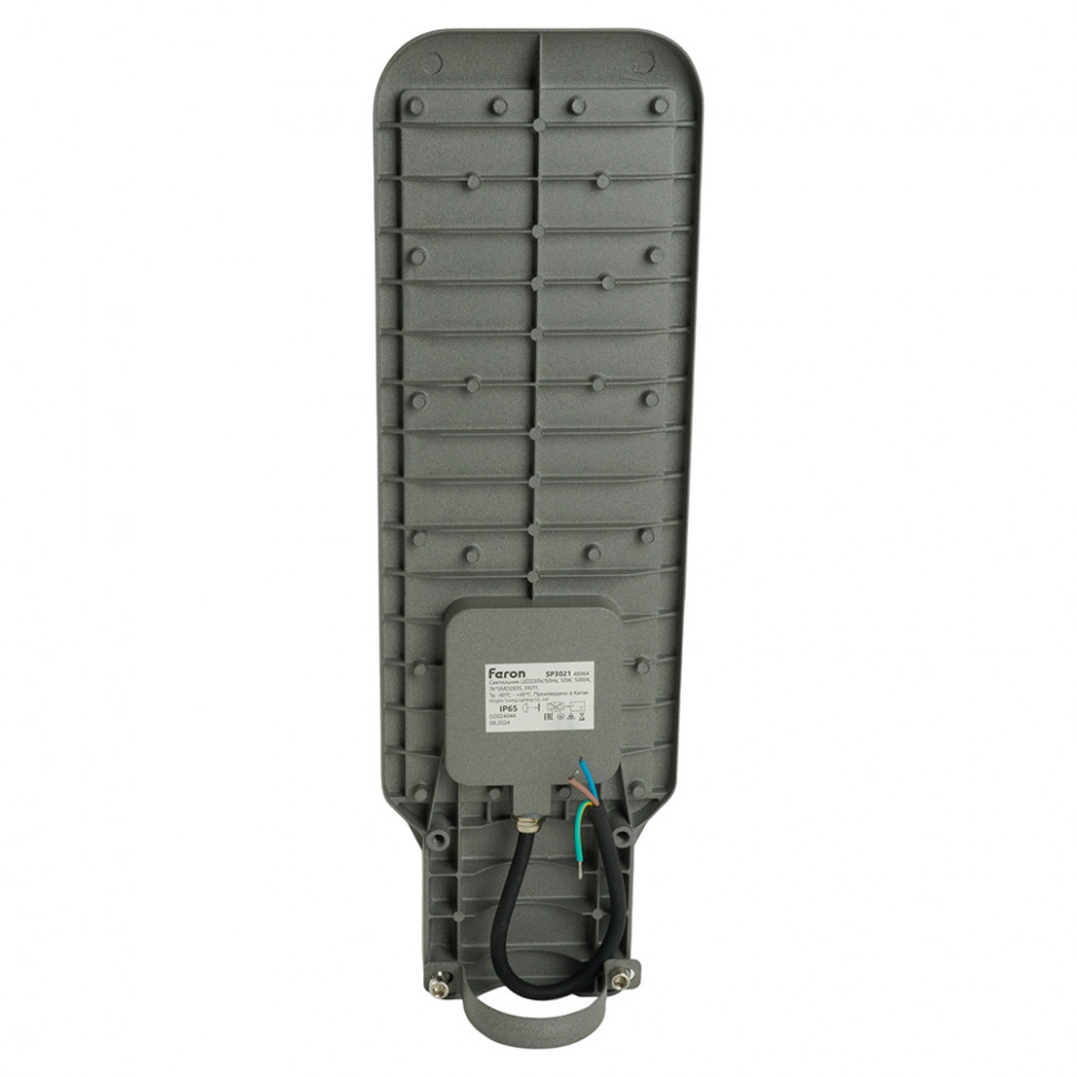 Светодиодный уличный консольный светильник Feron SP3021 50W 5000K 230V, серый, артикул FERON 48964