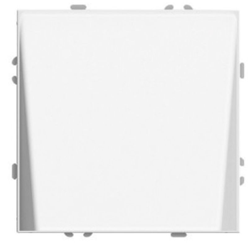 Заглушка (механизм), серия Эмили, белый фарфор, soft touch, RST00-5116-01, артикул STEKKER 49883