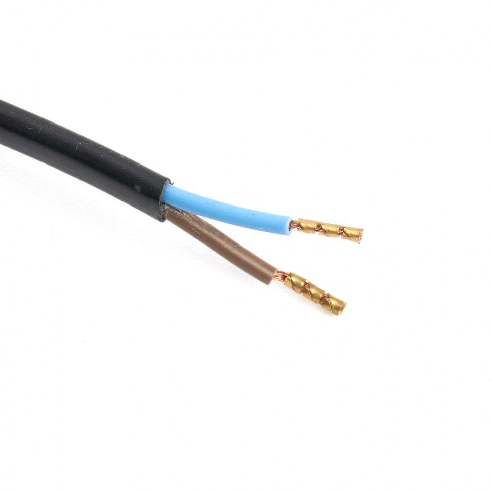 Сетевой шнур с диммером 230V 2м, черный, DM103-200W, артикул FERON 23059