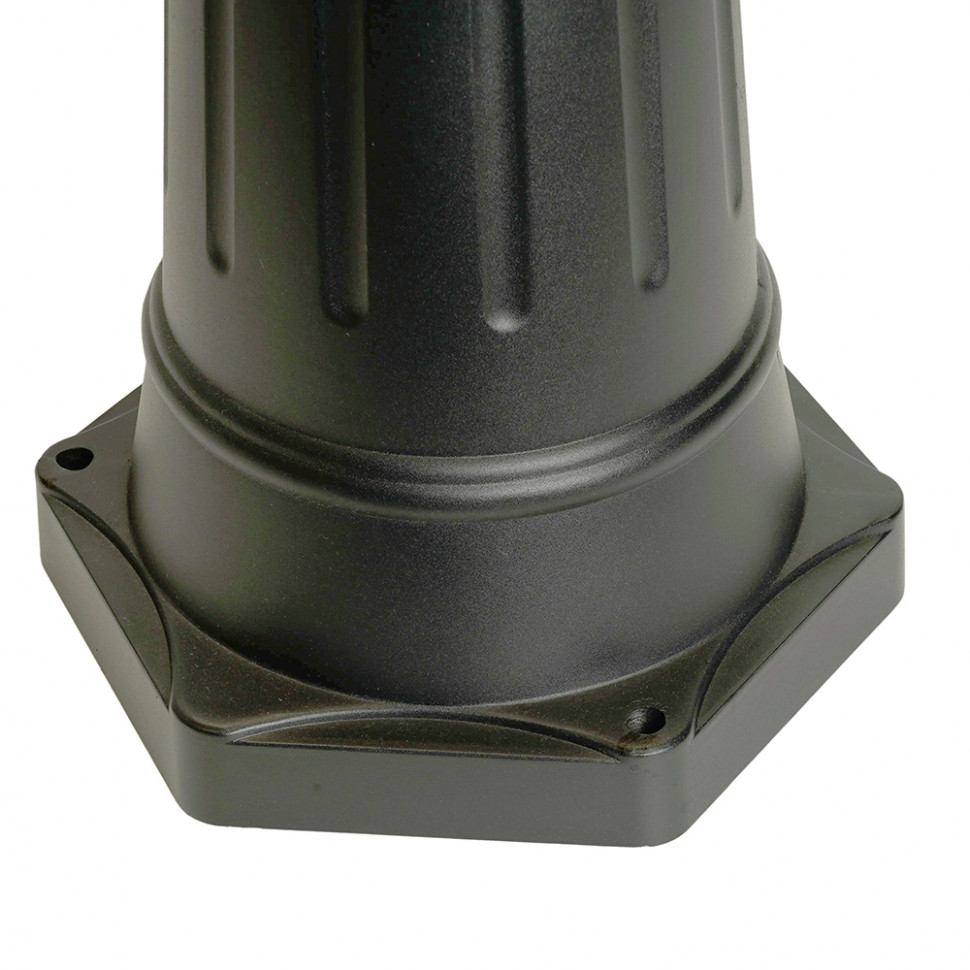 Светильник садово-парковый Feron PL768,  столб 2*60W 230V E27, черный, артикул FERON 51822