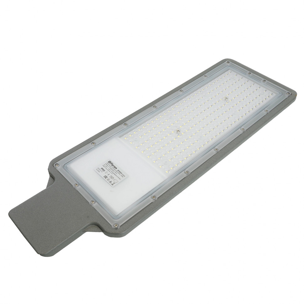 Светодиодный уличный консольный светильник Feron SP3023 120W 5000K 230V, серый, артикул FERON 48966